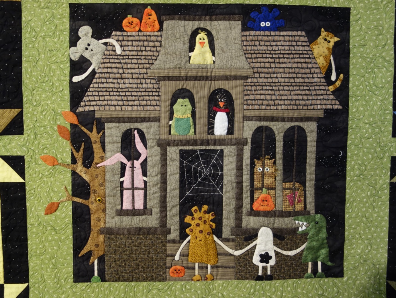 "Boo Buddies" by Sue Garman - Haunted House